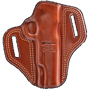 Galco CM213 Combat Master Open Top Pancake Tan Leather Belt Loop Fits 1911 Left Hand