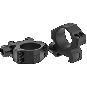 Sig Sauer Electro-Optics SOA10019 Alpha 1 Matte Black 1" Low 0 MOA