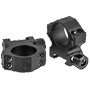 Sig Sauer Electro-Optics SOA10020 Alpha 1 Matte Black 1" Medium 0 MOA