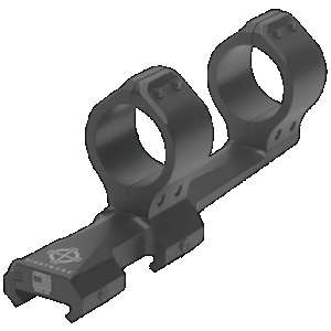 Sightmark SM34019 Tactical 30mm Fixed Cantilever Scope Mount/Ring Combo Matte Black