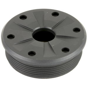 Silencerco SilencerCo Bravo Front Cap for Omega 300 and Hybrid 46 Gray 17-4 Stainless - $79.90 at Shooting Surplus