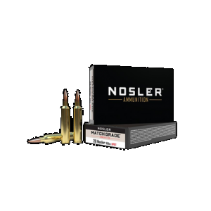 NOSLER Match Grade Rifle Ammunition 28 NOSLER 168 Gr. Cc Hpbt 20 Rd.