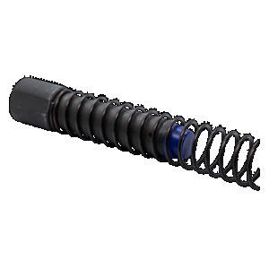 Angstadt Arms AA40BUFKIT Buffer Kit with Black Finish & weighs 10 oz for 9mm Luger, 40 S&W & 45 ACP AR-15 Includes Carbine Buffer Spring