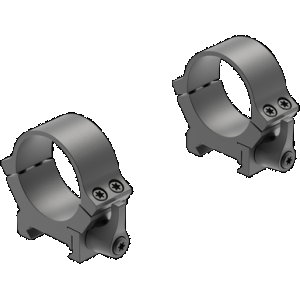 Leupold 174074 QRW2 Cross-Slot Scope Ring Set Matte Black Steel 30mm Tube Low Quick Release Picatinny/Weaver