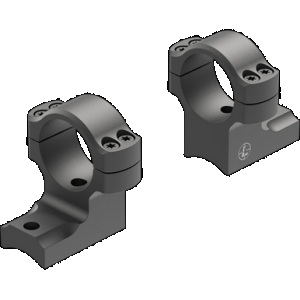 Leupold 181334 BackCountry Ring Mount Matte Black Savage 10/110