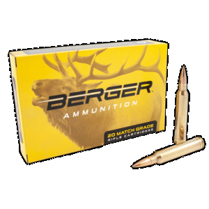 BERGARA Berger Bullets 300 Winchester Magnum Hybrid Boat Tail 185 Grain 20 Rounds