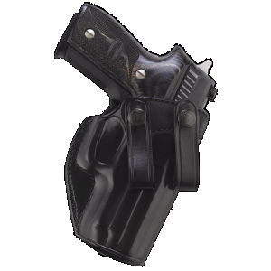 Galco SUM822B Summer Comfort IWB Black Leather Belt Loop Fits Sig P320 Compact Fits Beretta APX Fits Sig M18 Right Hand
