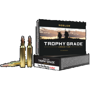 NOSLER Trophy Grade Rifle Ammunition 7mm Rem. Mag. 160 Gr. Ab Sp 20 Rd.