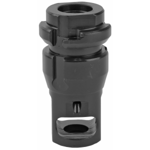 Dead Air Armament Llc Dead Air DA109 KeyMount Muzzle Brake Black with 1/2"-28 tpi Threads & 2.60" OAL for Sandman Series, KeyMo Equipped Nomad-30 & Primal Suppressors - $89.00 at Shooting Surplus