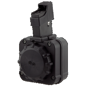 ProMag DRMA8 Standard 65rd Drum 5.56x45mm Fits AR-15 Black DuPont Zytel Polymer