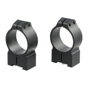 Warne 2-Piece Maxima Fixed Scope Ringmounts with Grooved Receiver Fits Tikka 30mm High Matte