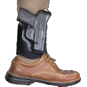 DeSantis Gunhide 014PC8JZ0 Die Hard Rig Ankle Tan Leather/Sheepskin Fits Sig P365 Fits Sig P365 SAS Right Hand