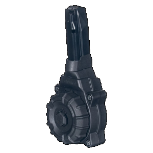 ProMag DRMA33 Standard 30rd Drum 9mm Luger Fits Sig P365/P365XL Black DuPont Zytel Polymer
