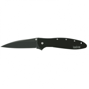 Kershaw Ken Onion Leek Folding Knife 3" Drop Point Blade Black