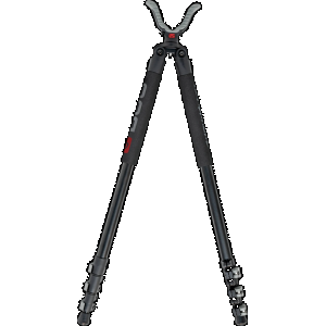 Bog-Pod 1100481 Adrenaline Bipod, Black Aluminum with Foam Grip & Spiked Feet, USR Yoke, 360 Degree Rotation, 21-71" Vertical Adj.