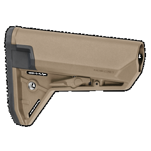 Magpul MAG653-FDE MOE SL-S Carbine Stock Flat Dark Earth Synthetic for AR-15, M16, M4 with Mil-Spec Tube (Tube Not Included)