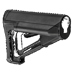 Magpul MAG470-BLK STR Carbine Stock Black Synthetic for AR-15, M16, M4 with Mil-Spec Tube (Tube Not Included)