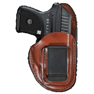 Bianchi 19224 100 Professional Size 08 IWB Leather Tan Belt Clip Fits Sig P238/Colt Pony/Springfield 911 Right Hand