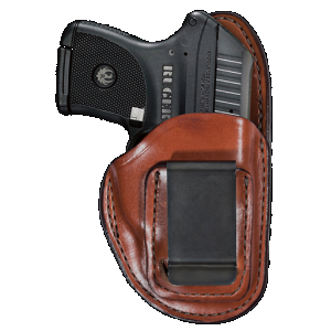 Bianchi 19226 100 Professional Size 09 IWB Leather Tan Belt Clip Fits Walther PPK/Bersa Thunder/Diamondback DB Right Hand
