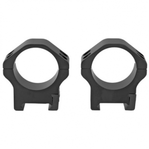 Warne Maxima Horizontal PA Scope Rings Matte Black 30mm Medium