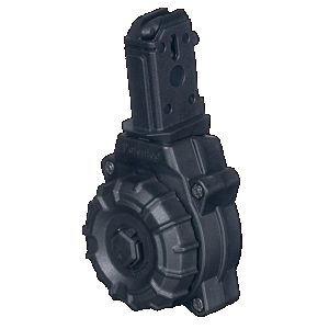 ProMag Polymer Drum Magazine CZ Scorpion 9mm Black 30 rd.