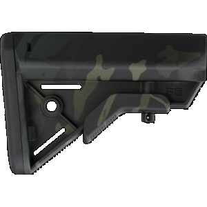 B5 Systems BRV1421 Bravo Black Multi-Cam Synthetic for AR-Platform with Mil-Spec Receiver Extension (Tube Not Included)