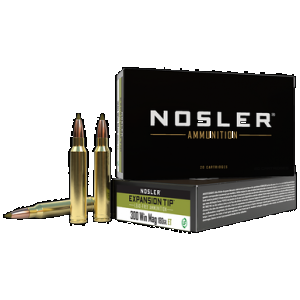 NOSLER Expansion Tip Rifle Ammunition 300 Win. Mag. 180 Gr. Et Sp 20 Rd.