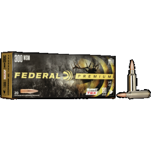 Federal Premium 300 WSM Barnes TSX 180 Grain 20 Rounds