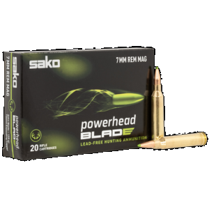 SAKO (tikka) Jasphb7mmrm140b Powerhead Blade 7mm 140gr 20 Rounds