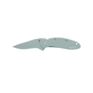 Kershaw Ken Onion Scallion Folding Knife 2-2/5" Drop Point Blade Silver