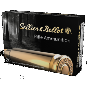 Sellier & Bellot SB9372RA 9.3mmx72R Soft Point 193 Grain 20 Rounds