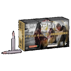 FEDERAL P280a1tc1 Premium 280ackley Improved 140gr Trophy Copper 20 Rounds