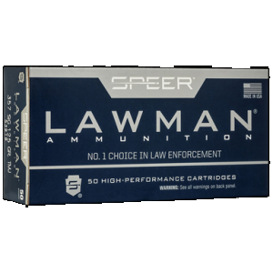 SPEER Lawman Pistol Ammo 357 Sig 125 Gr. Tmj 50 Rd.