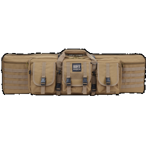 Bulldog BDT3038T BDT Tactical Single 38" Tan Nylon, 3 Accessory Pockets, Deluxe Padded Backstraps, Lockable Zippers, Padded Internal Divider