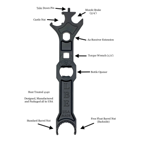 Lbe Unlimited LBE AR15 ARMORERS TOOL BLK - $50.28 at Shooting Surplus