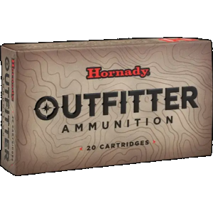 HORNADY Outfitter Rifle Ammo 338 Win. Mag. 225 Gr. Cx Otf 20 Rd.