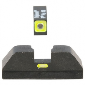 AmeriGlo GL614 CAP Sight Set for Glock Green Tritium LumiGreen Outline Front Sight-LumiGreen Bar Rear Sight