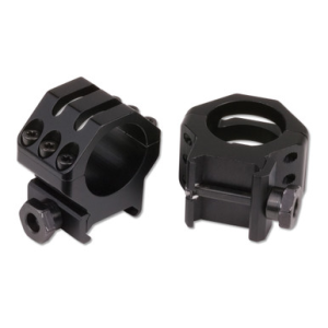 Weaver Mounts 99692 Six-Hole Picatinny Rings Matte Black 30mm Low