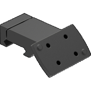 Leupold 173236 DeltaPoint Pro 45 Degree AR Mount Matte Black 0 MOA