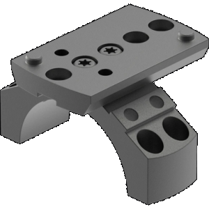 Leupold 175558 DeltaPoint Pro Ring Mount Matte Black, 35mm Tube Picatinny/Weaver