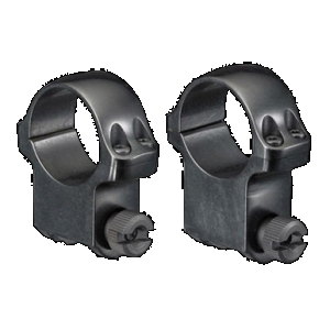 Ruger 90406 5B/6B Scope Ring Set Matte Black 1" High