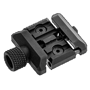 Magpul MAG1196-BLK QR Rail Grabber Rail Adapter Set 17S Black Aluminum