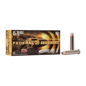 FEDERAL Hammer Down 45-70 Government Soft Point 300 Grain 20 Rounds