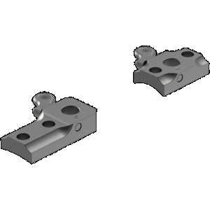 Leupold Quick Release Two-Piece Base Matte Remington 700