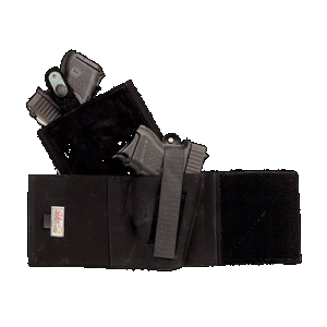 Galco CAB2L Cop Ankle Band Size Large Size Black Neoprene/Velcro Fits Glock 26/27 Gen3-5/Glock 48/Ruger Max-9 Right Hand