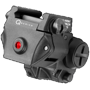 iProtec 6116 SC-R Laser Q-Series Black/Red Laser 5.0 mW Output 635nM Wavelength, Compact/Subcompact Pistols, Accessory Rail Mount