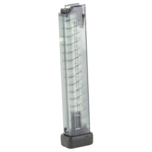 B&T AR Magazine 30 Round 9mm Luger Semi-Transparent Polymer