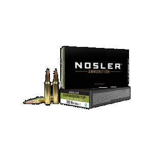 NOSLER Expansion Tip Rifle Ammunition 308 Win. 168 Gr. Et Sp 20 Rd.