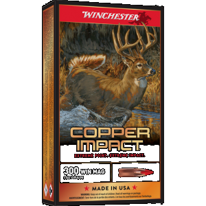 Winchester Copper Impact 300 Win Mag Copper Expanding 150 Grain 20 Rounds
