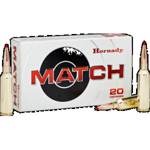 HORNADY Match Rifle Ammo 300 Win Mag. 195 Gr. Eld Match 20 Rd.